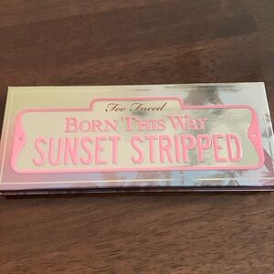 Born This Way Sunset Stripped Eyeshadow Palette - never used!